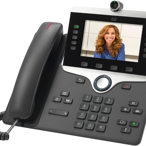 Cisco IP Phone 8865-5 Line Gigabit SIP Multiplatform Video Phone (not Call Manager)