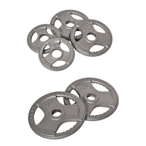 DodiOnline Set of 6 Cast Iron Olympic Weight for 2