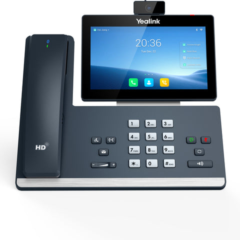 Yealink SIP-T58W Pro (with camera) - Android Based IP Video Phone with cordless bluetooth receiver and USB CAM50