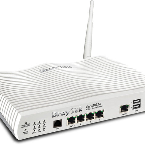 DrayTek Vigor 2832 ADSL Router with 802.11b/g/n