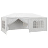 DodiOnline 6 x 3 m Party Tent Wedding Gazebo Outdoor Waterproof PE Canopy Shade with 6 Removable Side Walls