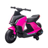 DodiOnline 6V Kids Electric Motorbike Ride On Toy w/ Music Headlights Safety Training Wheels for Girls Boy 2-4 Years Pink