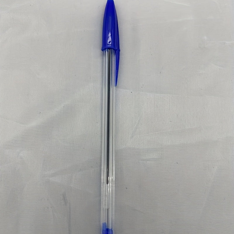 50pcs 1.0mm Bullet Point Ballpoint Pens - Perfect for Hotel Catering & Office Stationery!
