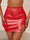 Faux Leather Split Bodycon Skirt, Casual High Waist Solid Mini Skirt, Women's Clothing