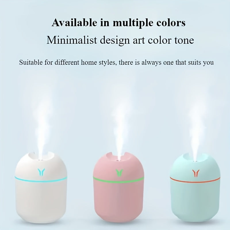 Air Humidifier Cute Aroma Diffuser with Night Light Cold Mist for Bedroom Home Car Plants Purifier Humifier Room Freshener