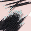50 pcs Fast-Drying Blue Gel Pen Refill Set - Fine Tip 0.38mm - Ideal for School and Office Use - Pack of 12