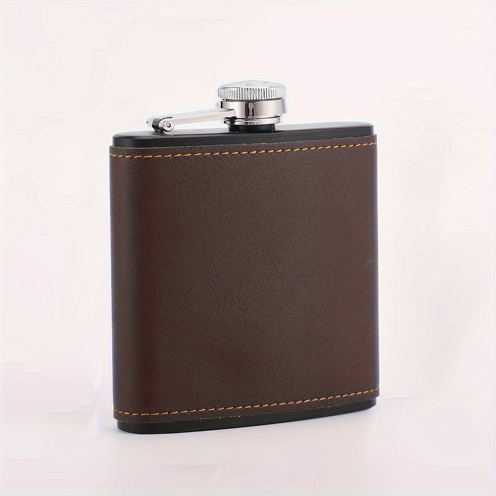 1pc, Men's Personalised Kettle, Leather Kettle, Personalised Kettle, Kettle Leather, Kettle, Mate Kettle, Personalized Flask, Engraved Flask, Groomsmen Gift, Holiday Gifts, Birthday Gifts, Party Favors, School Season Gift, We