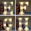 1pc Alphabet Letter LED Lights Luminous Number Lamp Decor, Battery Night Ligh, t For Home Wedding Birthday Christmas Party Decoration Letters Numbers Light, Home Decor