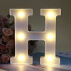 1pc Alphabet Letter LED Lights Luminous Number Lamp Decor, Battery Night Ligh, t For Home Wedding Birthday Christmas Party Decoration Letters Numbers Light, Home Decor