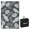 DodiOnline Plastic Straw Reversible RV Outdoor Rug with Carry Bag, 182 x 274cm, Grey and White