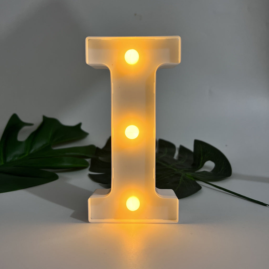 1pc Alphabet Letter LED Lights Luminous Number Lamp Decor, Battery Night Ligh, t For Home Wedding Birthday Christmas Party Decoration Letters Numbers Light, Home Decor