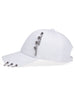 1pc 1pc Unisex Trendy Sunshade Adjustable Baseball Cap With Rivets For Outdoor Sport