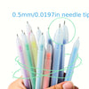 12pcs 12pcs Color Gel Pen Set Kawaii Blue 0.5Mm Ballpoint Pen for Journal Cute School Supplies Stationery Office Accessories