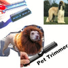 1Pc Dual-Head Pet Grooming Comb - Effortless Hair Removal & Trimming - Safe Razor Blades for Dogs & Cats - Premium Cleaning Beauty Tool for Professional Hairdressing
