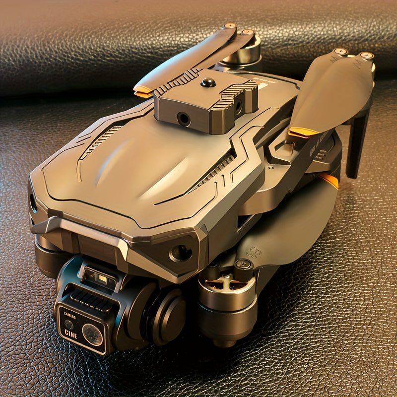 Beginner-Friendly D1 Drone with Obstacle Avoidance, Brushless Motors, Optical Flow, and Dual-Camera Electronic Control - Perfect Halloween & Christmas Gift