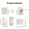 1 Set Wireless Doorbell, Outdoor Electronic Doorbell, USB Wireless Doorbell, Remote Control Doorbell, Elderly Alarm, Wireless Calling Doorbell, Including 38 Smart Doorbells That Can Be Freely Switched, And Can Be Used Without