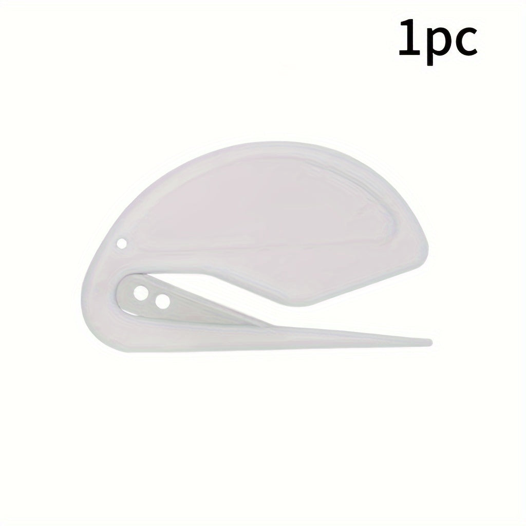 Stainless Steel Razor Blade Letter Opener - Safely Open Envelopes, Packages, and Papers with Ease - Durable Office Supplies for Women and Men