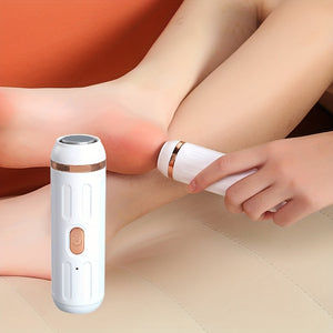 Electric Feet Callus Remover,Professional Electric Callus Remover,Rechargeable Portable Electronic Foot File Pedicure Tools, Electric Callus Remover Kit for Smooth and Soft Feet - Ideal Gift for Hard, Cracked, and Dry Light B