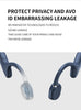 Sanag A5X True Bone Conduction Earphone Open Ear Wireless Sport Headphones High Quality Headset 3D Stereo Sound
