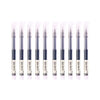10pcs Multicolor Hardcover Straight Liquid Roller Pen Neutral Pen Quick Drying Large Capacity 0.5 Student Needle Brush Pencil Office Signature Pen