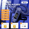 Sport Earphones Air Bone Conduction, Wireless Open Headset Running Headset Noise Reduction With Microphone