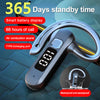 Sport Earphones Air Bone Conduction, Wireless Open Headset Running Headset Noise Reduction With Microphone