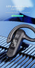 Sport Earphones Air Bone Conduction, Wireless Open Headset Running Headset Noise Reduction With Microphone