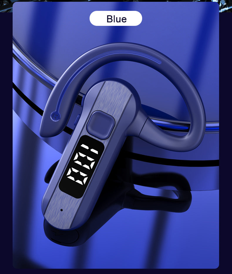 Sport Earphones Air Bone Conduction, Wireless Open Headset Running Headset Noise Reduction With Microphone