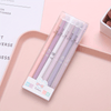 6pcs Morandi Gel Pen Set - Cute Kawaii Design for Office & School - Smooth Black Ink, Durable & Stylish Stationery Supplies