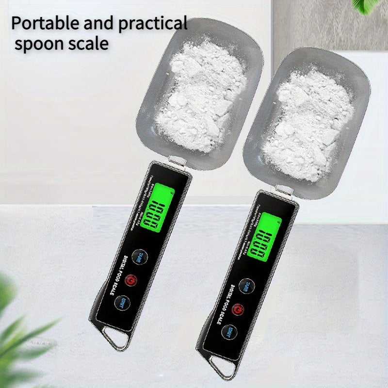 1pc, Digital Spoon Food Scale, Spoon Scale, Electronic Scale, Household Portable Practical High Precision Spoon Scale, Kitchen Measuring Spoon, Electronic Spoon Scale, Kitchen Stuff (Measuring Range:3.53oz/0.0-1.1LB/0.1g)