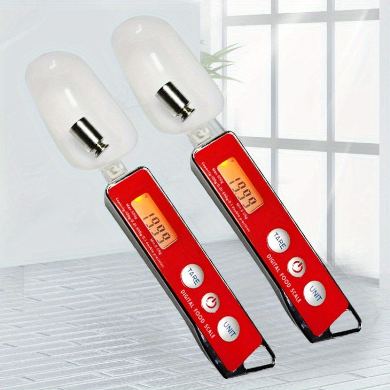 1pc, Digital Spoon Food Scale, Spoon Scale, Electronic Scale, Household Portable Practical High Precision Spoon Scale, Kitchen Measuring Spoon, Electronic Spoon Scale, Kitchen Stuff (Measuring Range:3.53oz/0.0-1.1LB/0.1g)