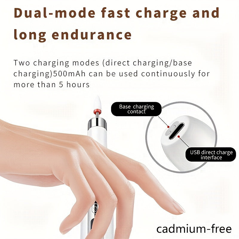 Professional Electric Manicure & Pedicure Nail File Set, Complete Portable Nail Drill, Electronic Nail File And Full Manicure And Pedicure Tool