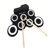 Portable Silicone Hand-rolled Drum Rack For Electronic Drums Jazz Drums USB Electronic Drums Eid Al-Adha Mubarak