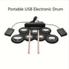 Portable Silicone Hand-rolled Drum Rack For Electronic Drums Jazz Drums USB Electronic Drums Eid Al-Adha Mubarak