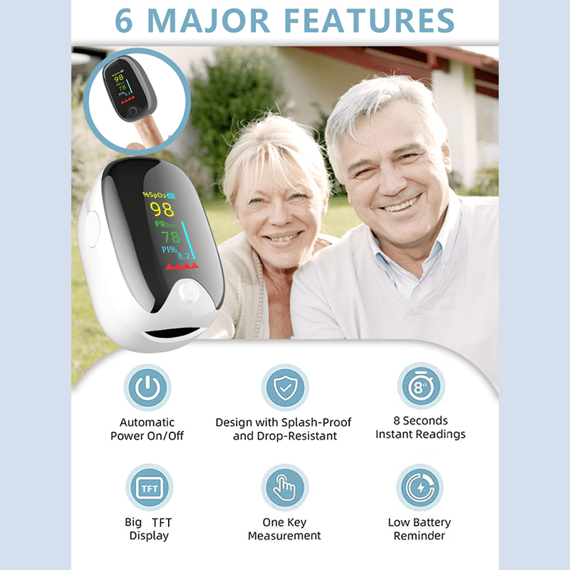 Professional Finger Pulse Oximeter for sporting or aviation use only Oximetry Pediatric Pulsometer Oxygen Saturometer Heart Rate Fingertips Kid