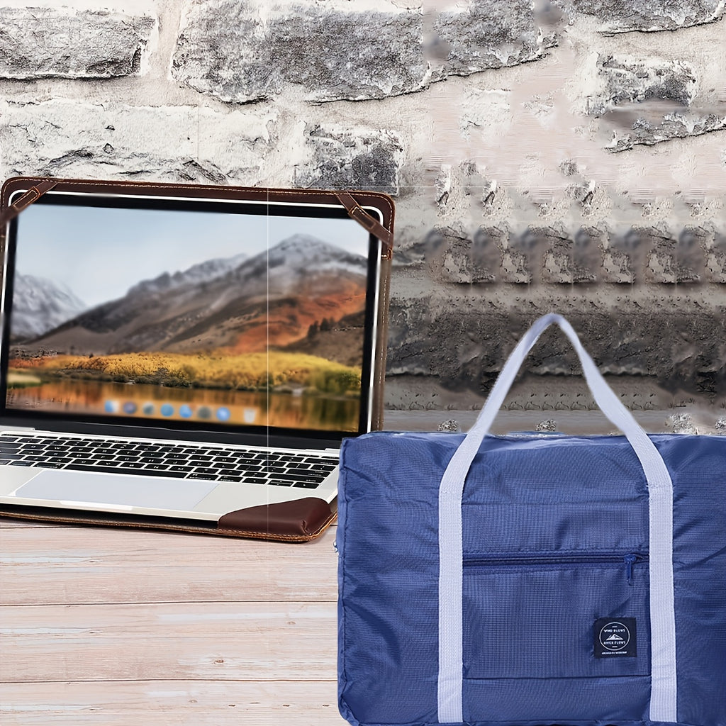 Moving luggage storage bag, foldable storage bag, portable airplane bag, multifunctional large capacity travel bag, briefcase/computer bag