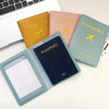 PU Leather Passport Holder, Waterproof Passport Cover For Travel, Passport Wallet