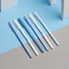 6pcs Morandi Gel Pen Set - Cute Kawaii Design for Office & School - Smooth Black Ink, Durable & Stylish Stationery Supplies