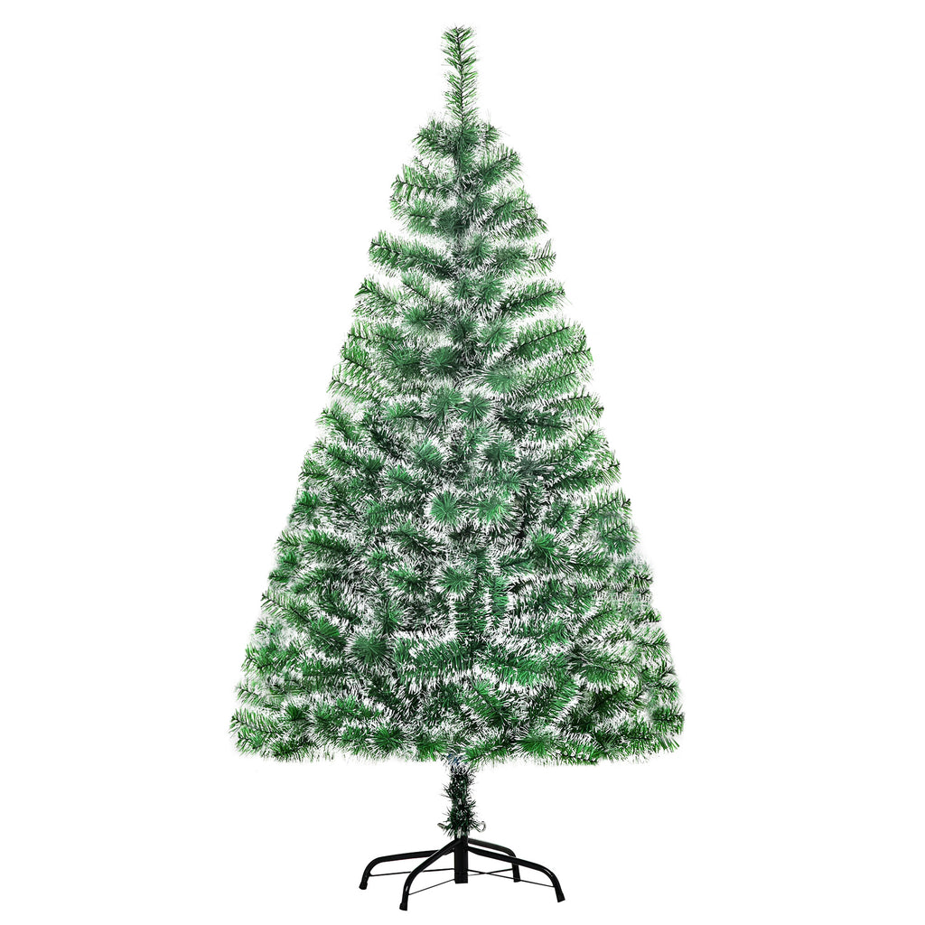 DodiOnline 5FT Indoor Christmas Tree Artificial Decoration Xmas Gift with Metal Stand Branch Tips