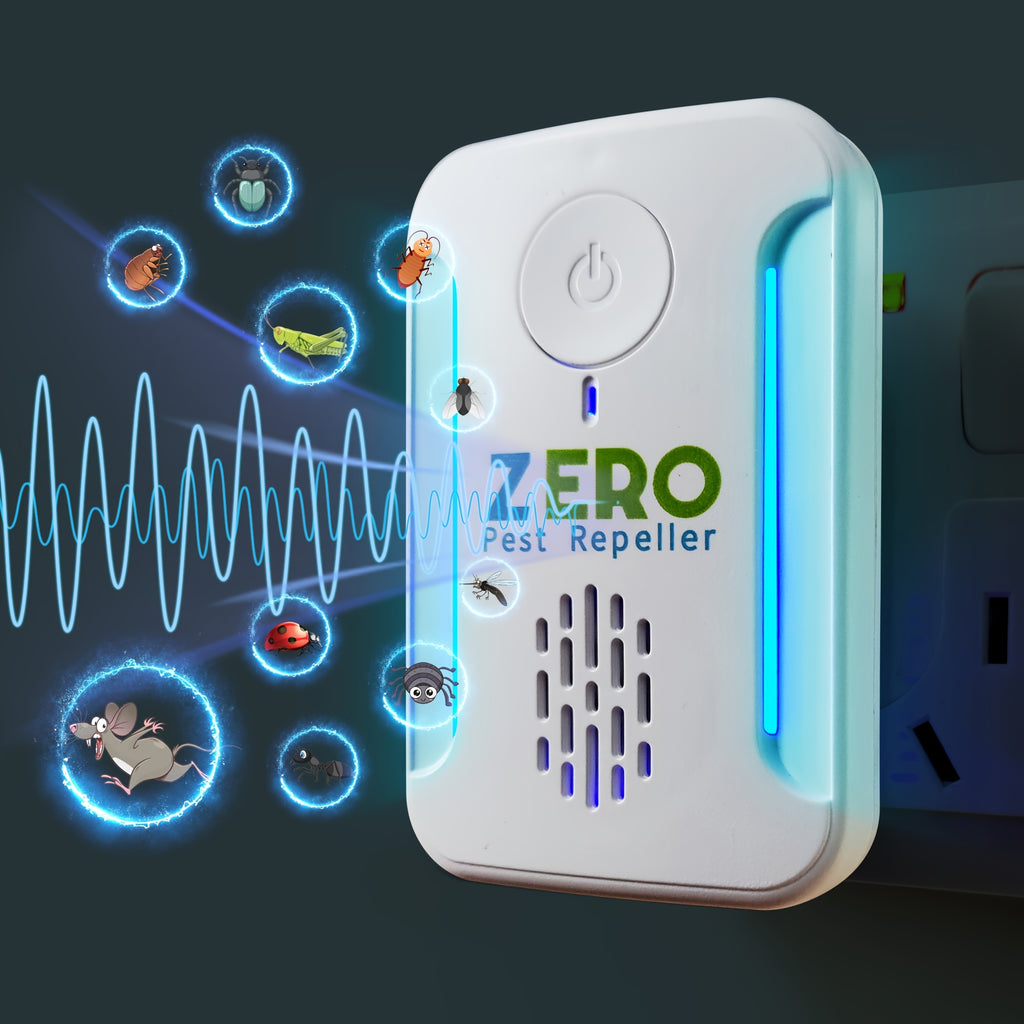 6 Packs Ultrasonic Pest Repeller, Humane Pest Control, Indoor Ultrasonic Repellent For Roach Rodent Mouse, Bugs, Mosquito, Mice, Spider, Electronic Plug In Pest Repeller