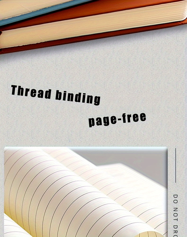 160 Pages Premium Super Smooth Faux Leather Notebook with Water-Resistant Square Ruling - Minimalist Space Theme A5 Journal for Home, Office, and Study - Soft, Durable, and Long-Lasting