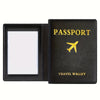 PU Leather Passport Holder, Waterproof Passport Cover For Travel, Passport Wallet