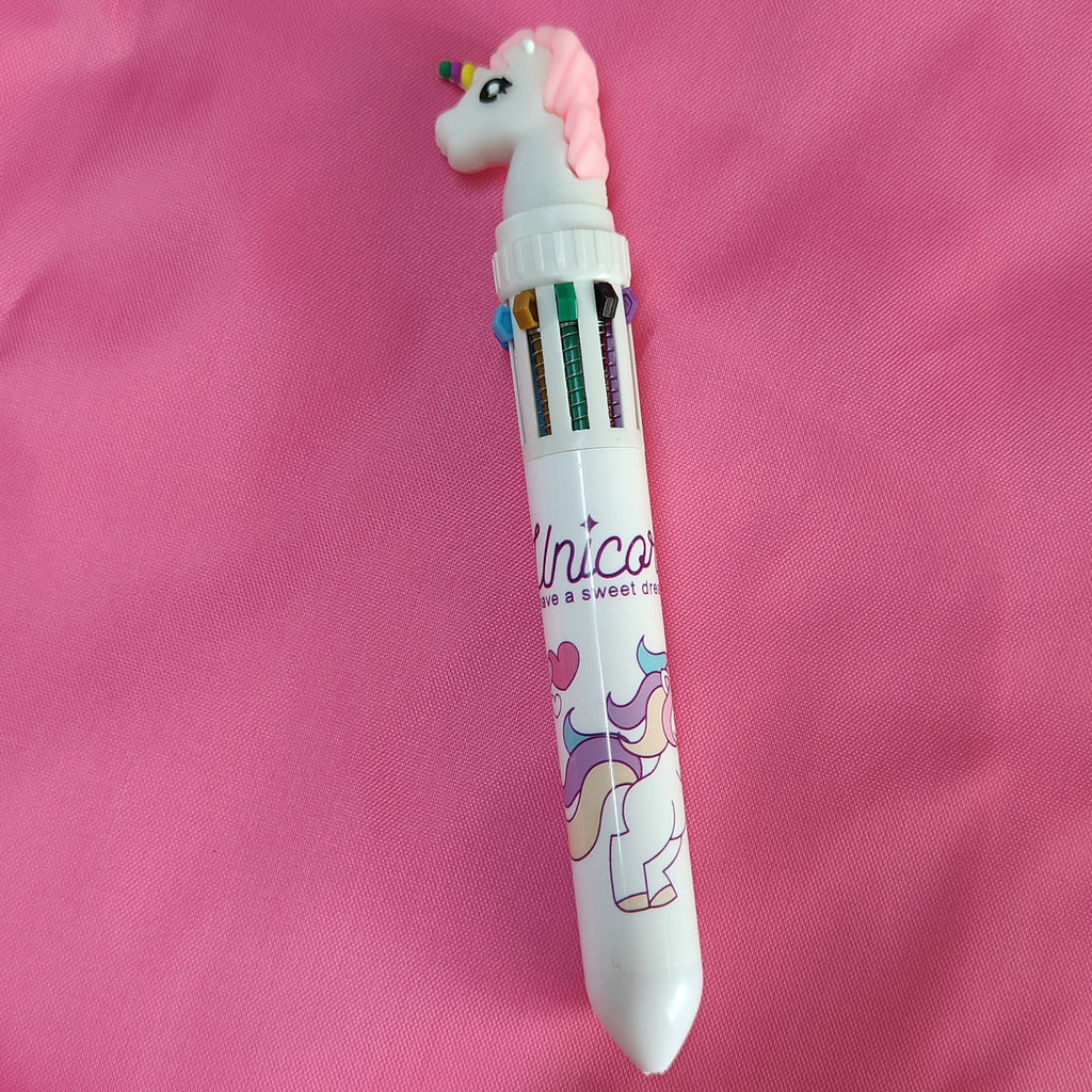 1pcs Kawaii Ballpoint Pen Set - 10 Colorful Gel Pens for Student Writing, Office Supplies, Cute Novelty Stationery for Halloween, Christmas Gift