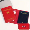 PU Leather Passport Holder, Waterproof Passport Cover For Travel, Passport Wallet
