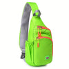 [Trendy Belt Bag] Trendy Nylon Belt Bag | Zipper Sling Bag with Side Pocket for Outdoor Sports