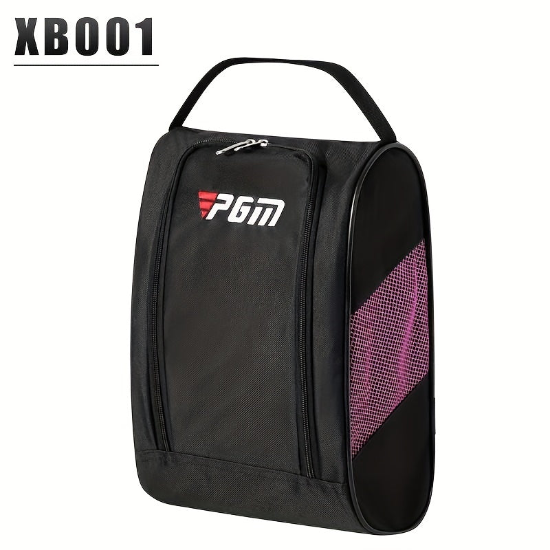 PGM Outdoor Golf Shoes Bags, Colorful Nylon Travel Zippered ConvenientSport Storage Bag XB001