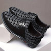 Men's Plus Size Faux Leather Casual Shoes, Formal Dress Anti-skid Lace-up Shoes For Business Office, Spring And Autumn