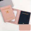 PU Leather Passport Holder, Waterproof Passport Cover For Travel, Passport Wallet