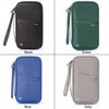 Travel Passport Wallet - Family Passport Holder, Travel Document Storage Bag for Safe Organization