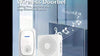 1 Set Wireless Doorbell, Outdoor Electronic Doorbell, USB Wireless Doorbell, Remote Control Doorbell, Elderly Alarm, Wireless Calling Doorbell, Including 38 Smart Doorbells That Can Be Freely Switched, And Can Be Used Without